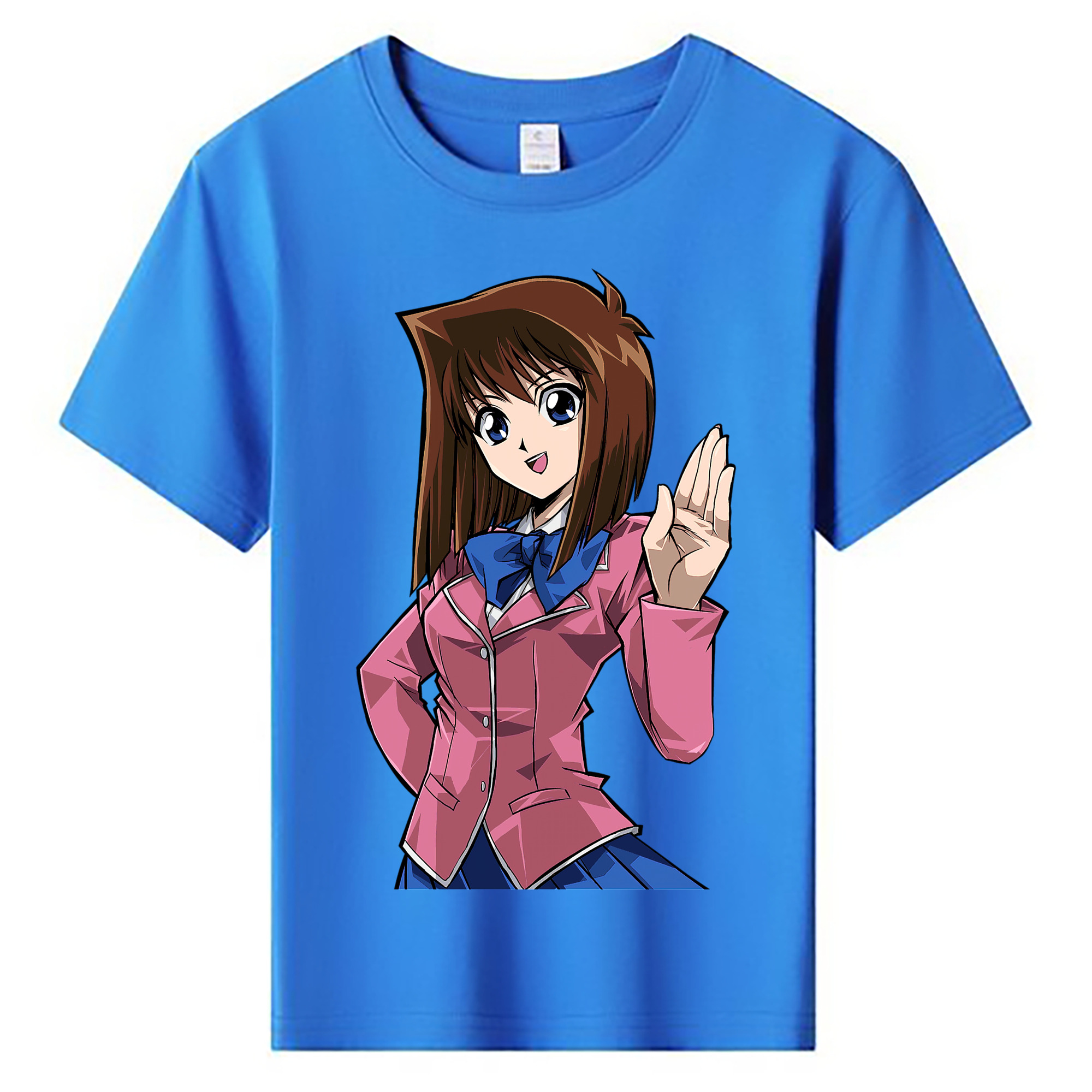 （画像用） 遊☆戯☆王 Yu-Gi-Oh! 綿100％キッズTシャツ（フロントプリント）